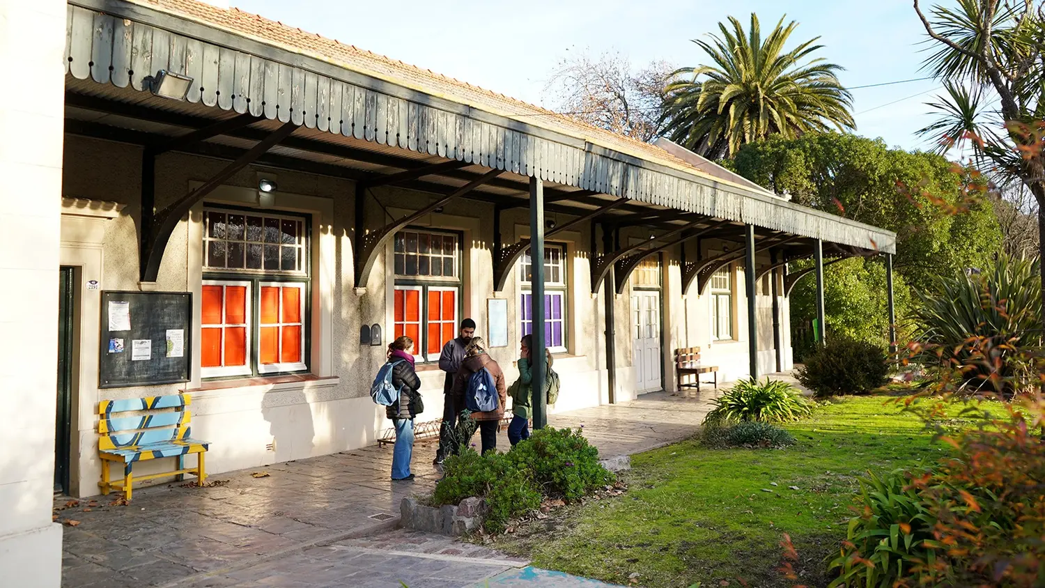 Centro Cultural Municipal de Necochea. Se espera una jornada cargada de actividades
