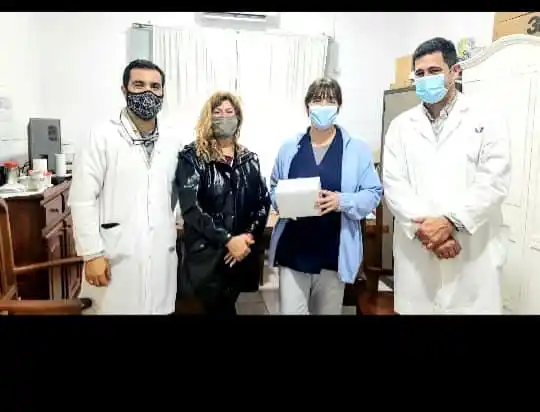 Rotary Club Gualeguay donó hisopos al Hospital San Antonio
