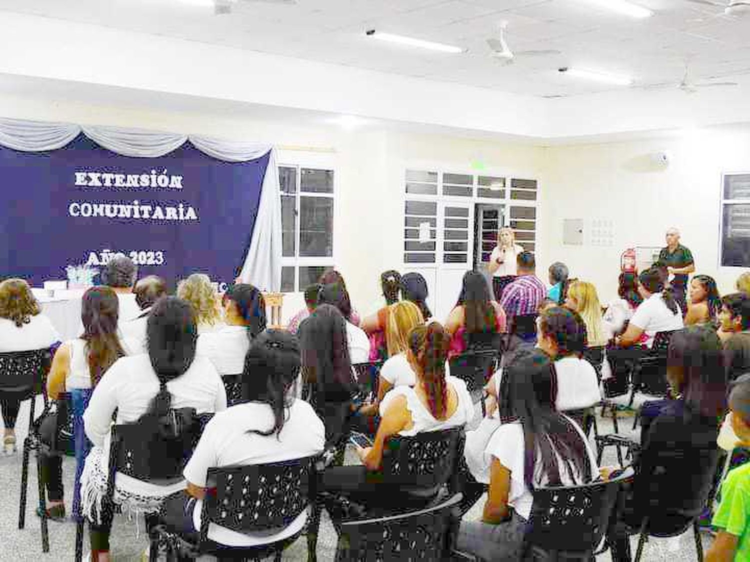 Terminaron cursos de capacitación en kilómetro 4