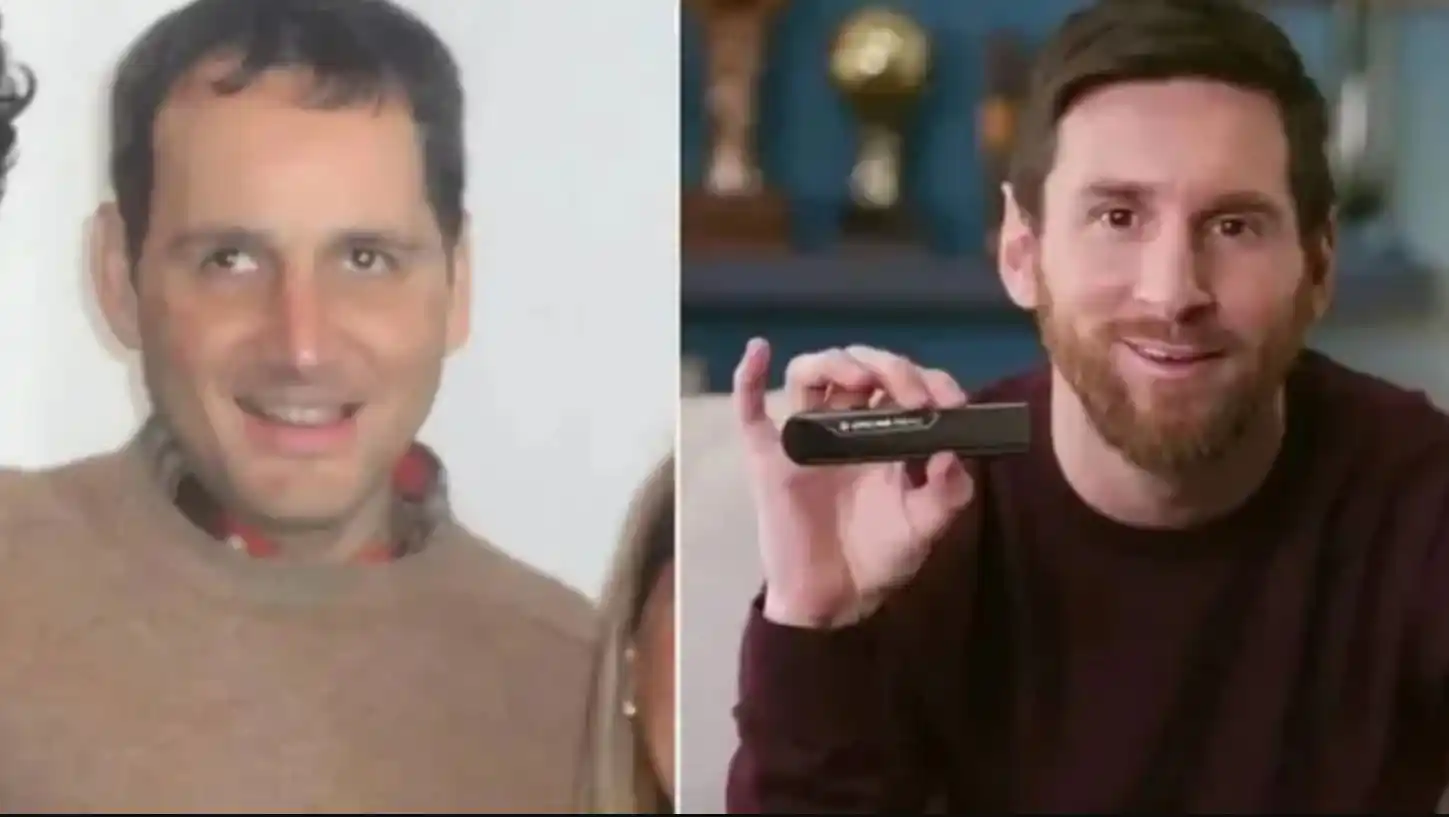 Hace 35 años quedó ciego y gracias a una donación de Lionel Messi recuperará la visión