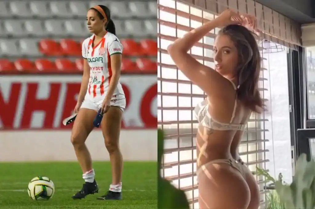 Jugadora profesional de fútbol y… ¡Modelo de OnlyFans!