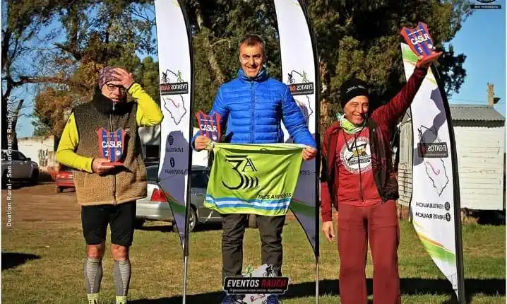 César D’Annunzio ganó en Rauch y lidera el campeonato de duatlón