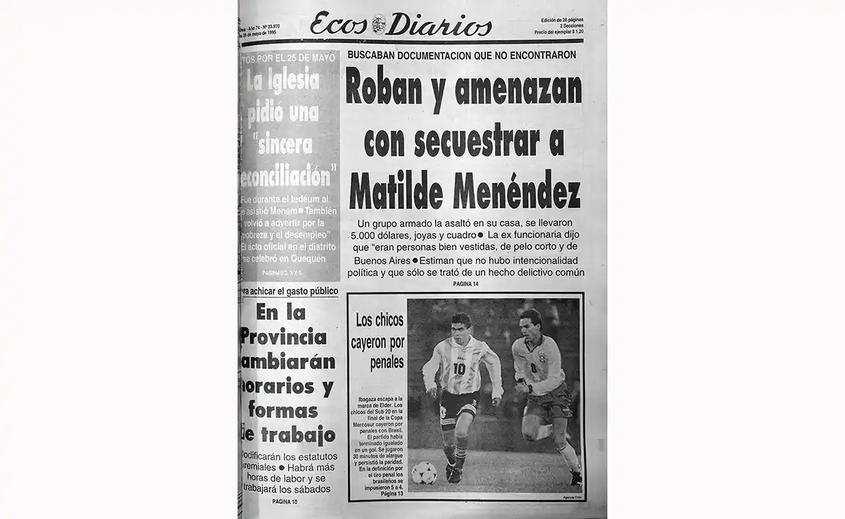 Viernes 26 de mayo de 1995