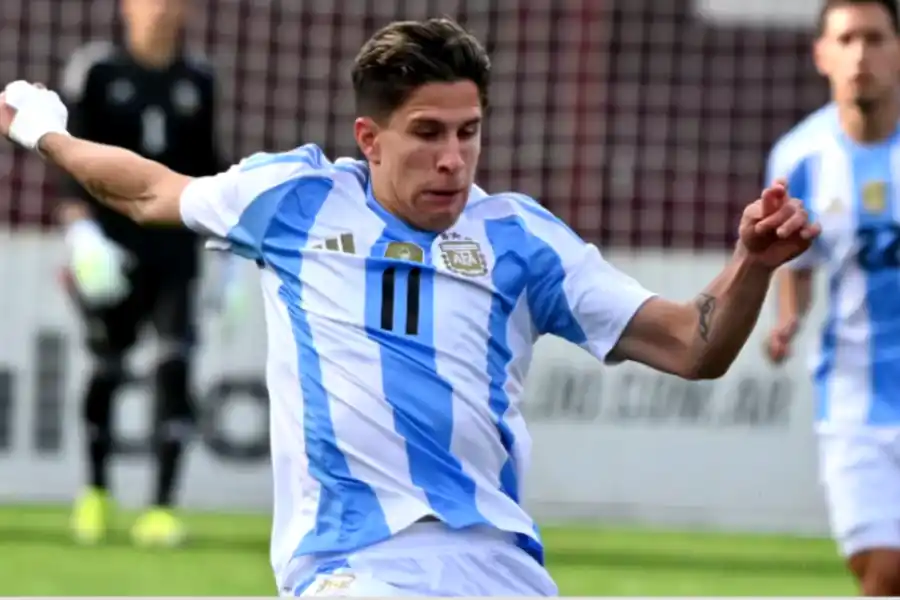 La Selección Argentina Sub 23 se impuso ante Paraguay