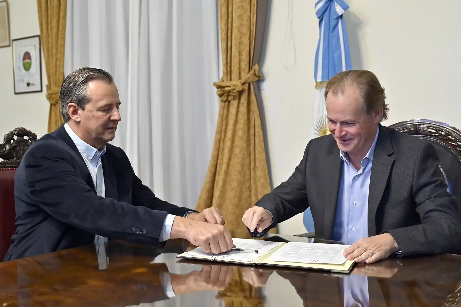 Bordet y Bahl firmaron convenio para licitar la obra del Distrito del Conocimiento en Paraná