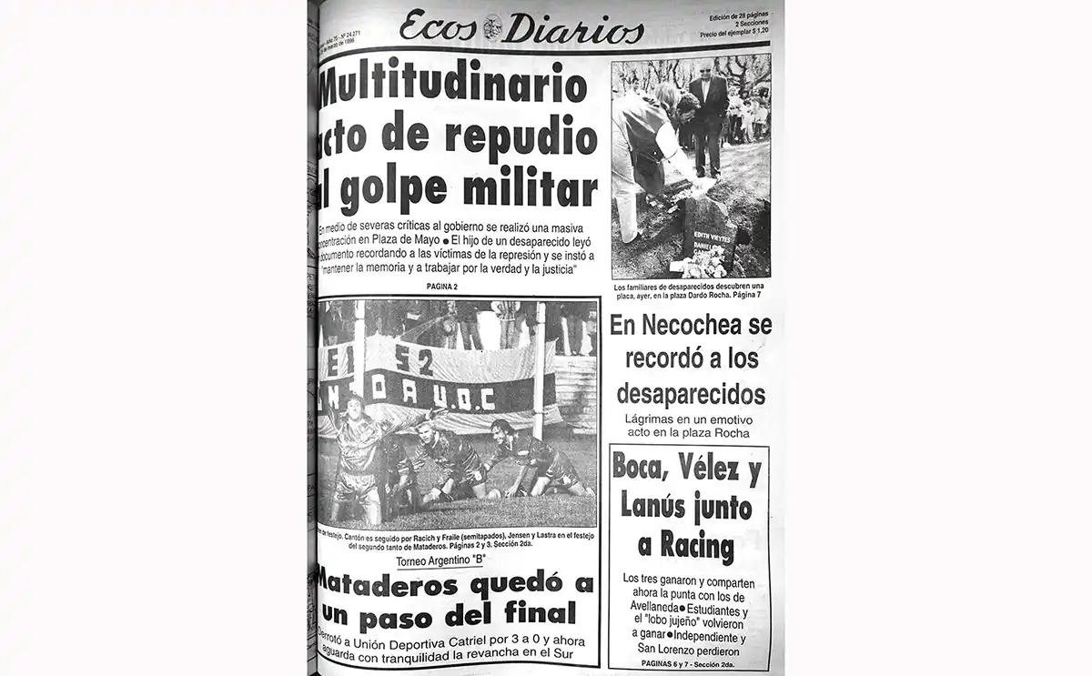Lunes 25 de marzo de 1996
