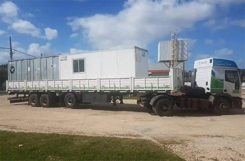 Comienza el montaje del Hospital Modular