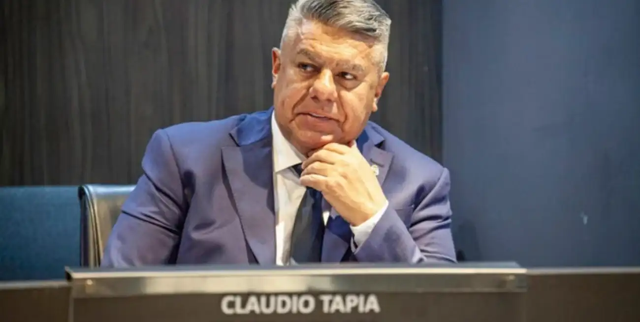 “AFA somos todos”: Tapia habló tras la suspensión de la fecha 9 y defendió la postura institucional
