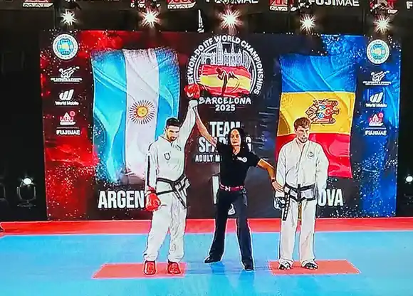 Tomás Maimone, figura del Mundial de Taekwondo ITF en Barcelona: seis medallas para el marplatense