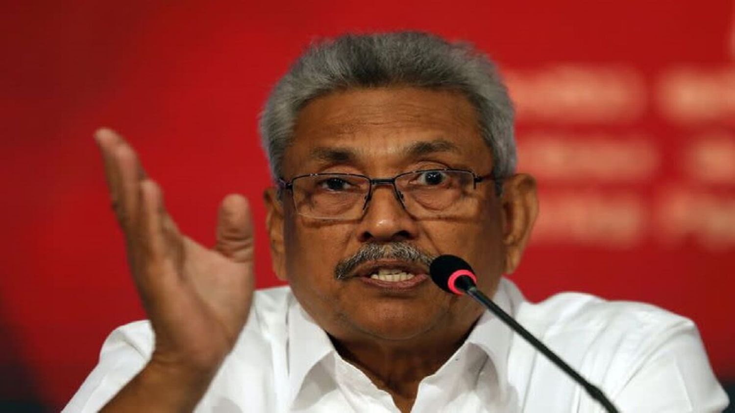 POR CORREO ELECTRÓNICO ante el Parlamento: así oficializó su renuncia el presidente de Sri Lanka