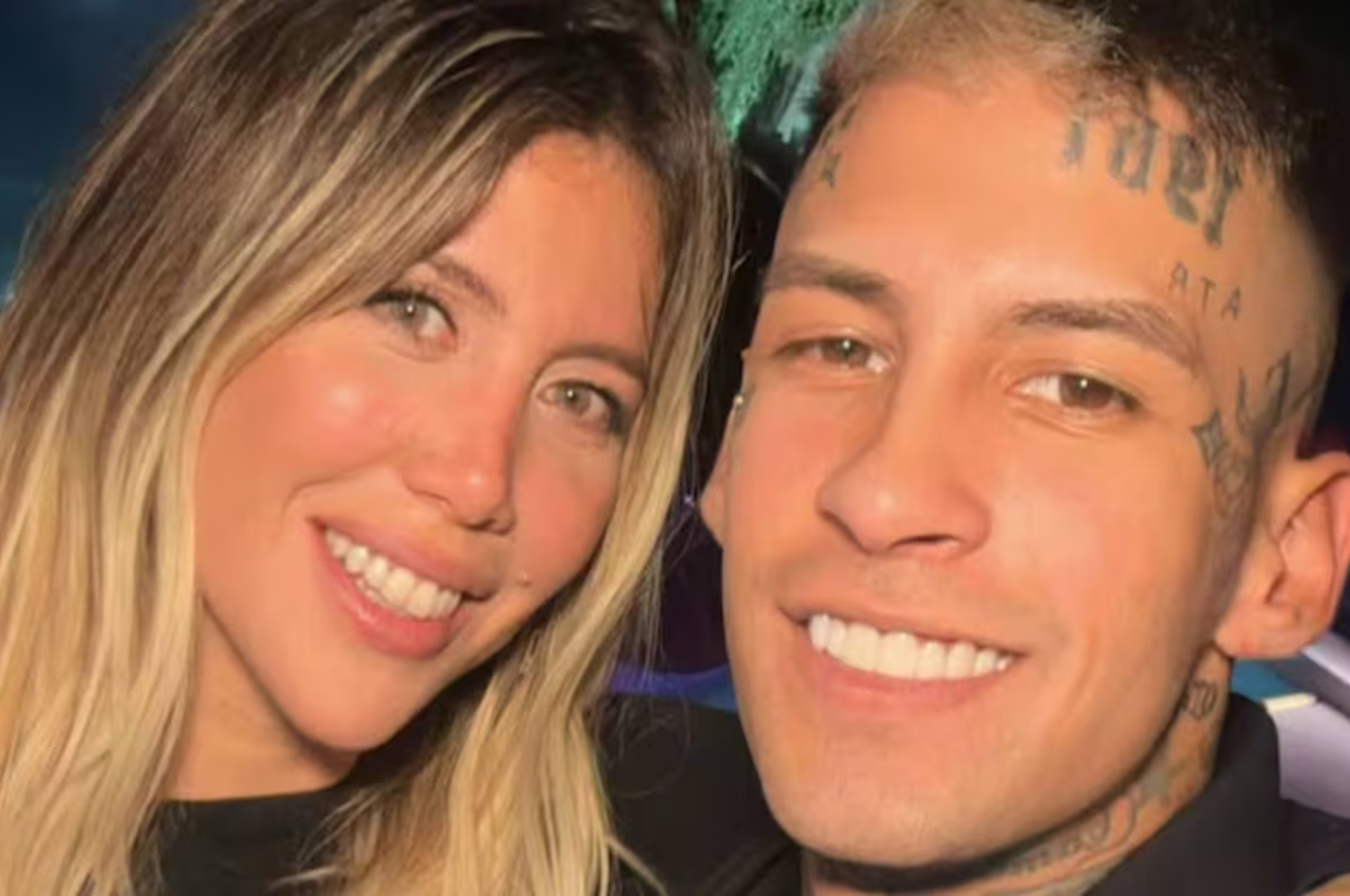 Wanda Nara y L-Gante