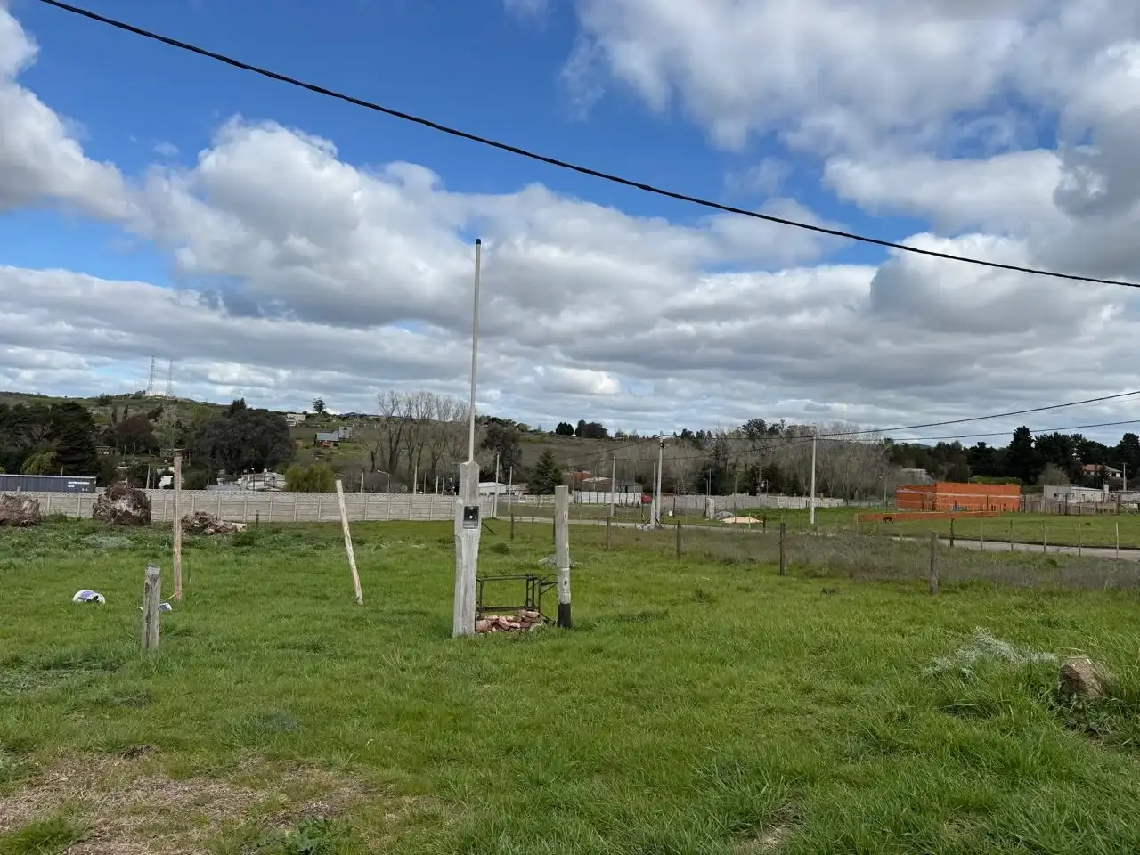 La zona del loteo irregular con el que un vecino fue estafado. "Me dijeron que a la larga iba a salir", contó.