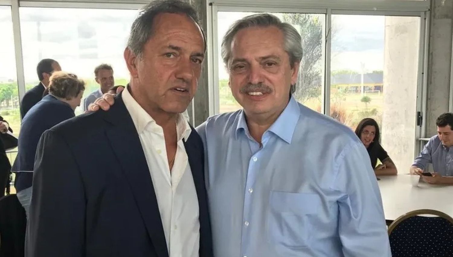 Unión por la Patria contra Alberto y Scioli