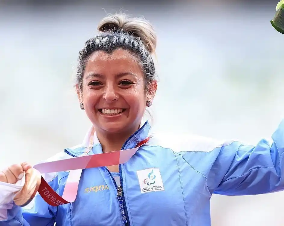 Antonella Ruiz Díaz fue la ganadora del Olimpia de Plata en Atletismo Adaptado