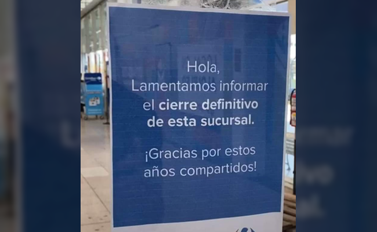 Cerró un hipermercado en Balcarce: Incertidumbre sobre el futuro de unos cincuenta empleados