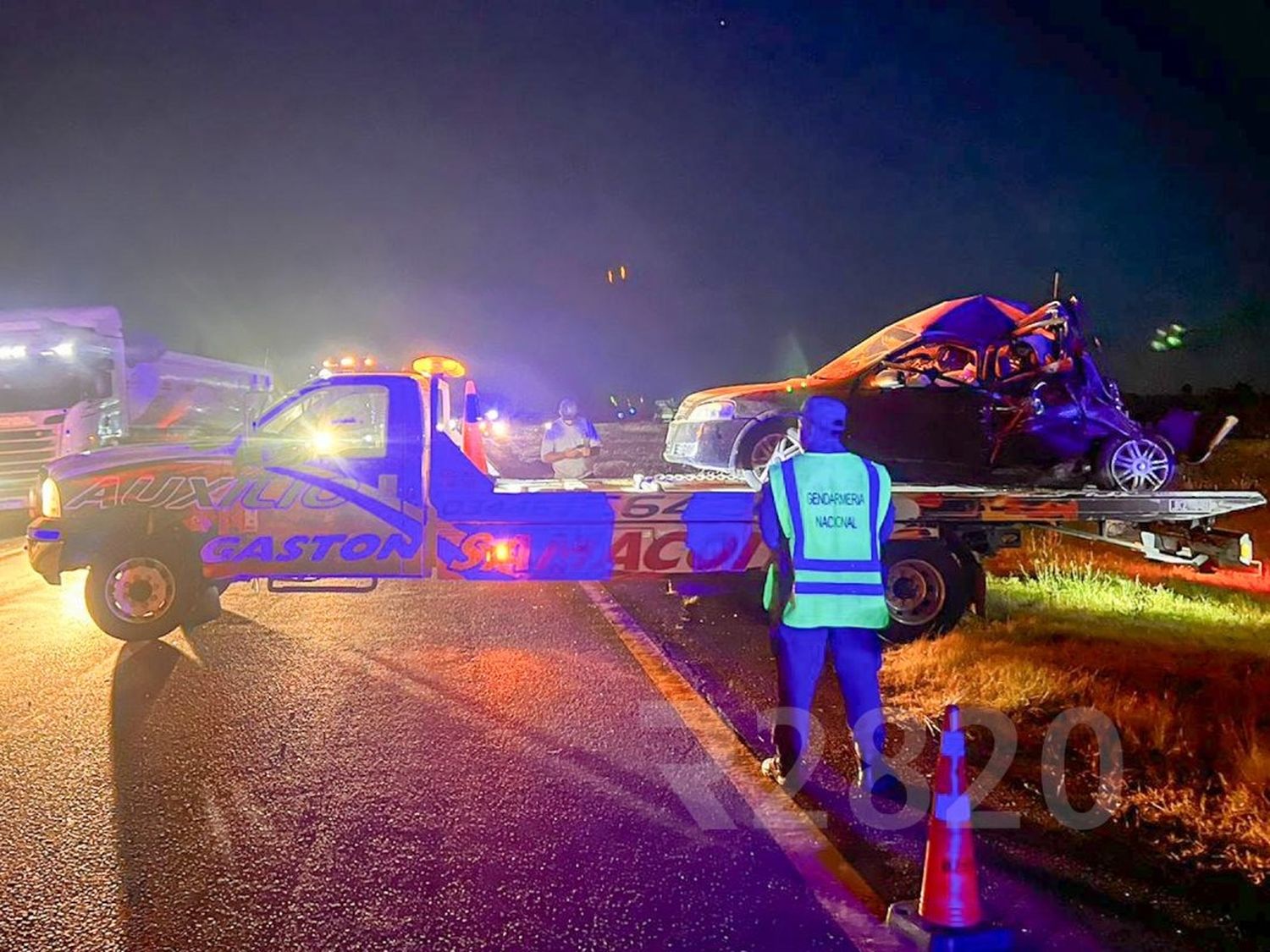 Grave accidente en Ruta 14