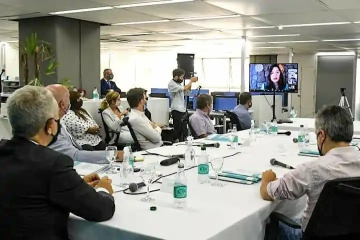 Estela Díaz participó del lanzamiento del programa "Cuidarnos en Red"