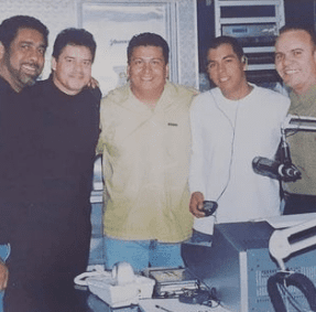 Lalo Rodríguez con Ismael Miranda. Foto Instagram