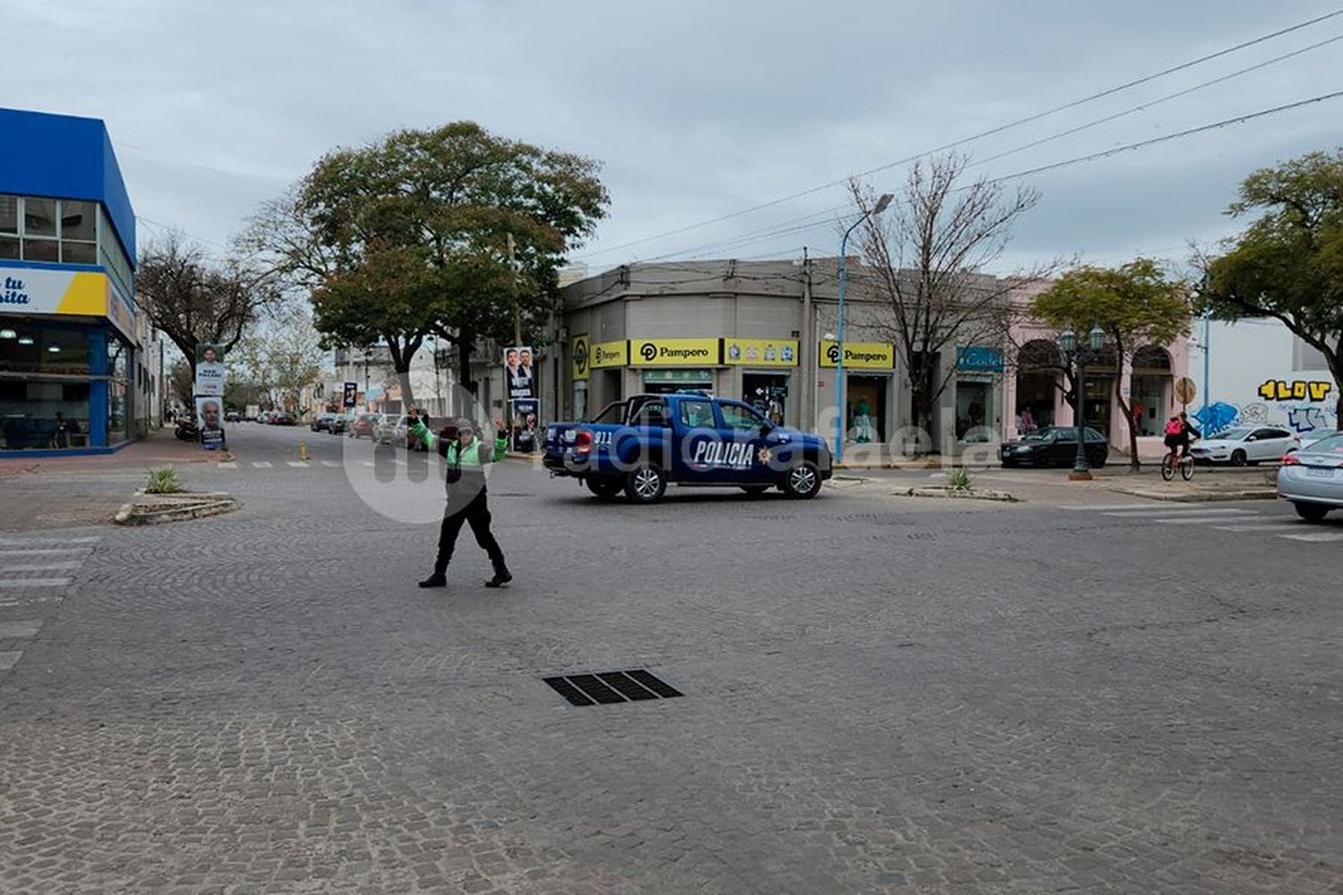 Serio accidente con una persona lesionada