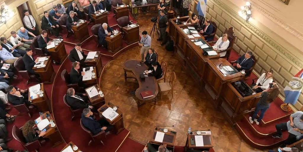 La Cámara de Senadores de Santa Fe
 (Foto: Guillermo di Salvatore)
