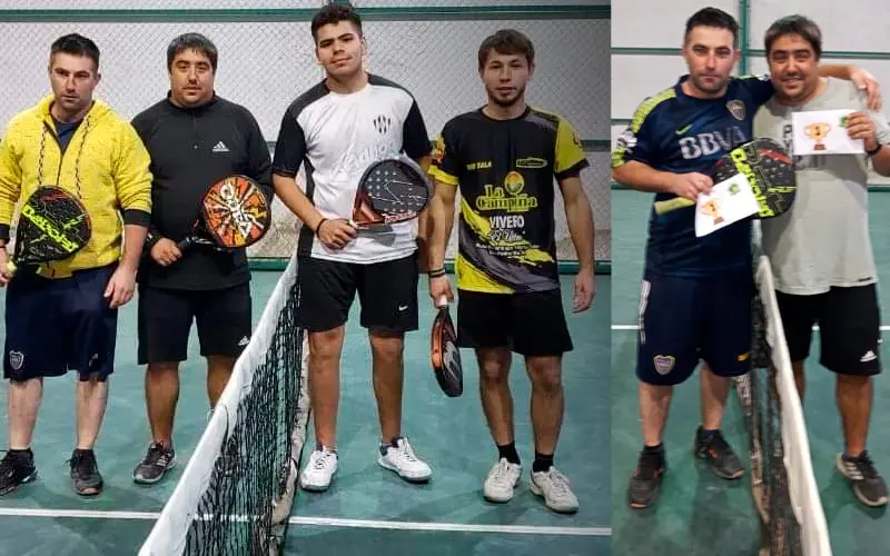 La dupla Juárez-Vázquez ganó un torno de padel en La Esperanza