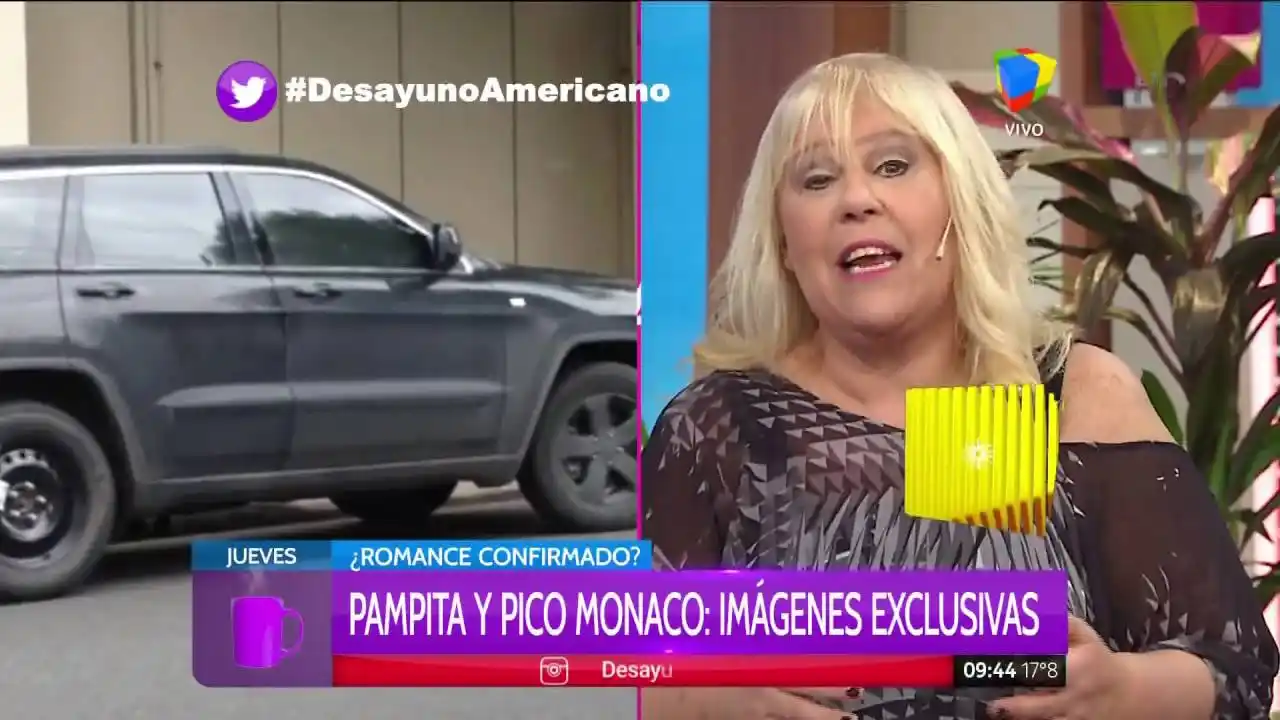 Pico Mónaco junto a Pampita y sus hijos