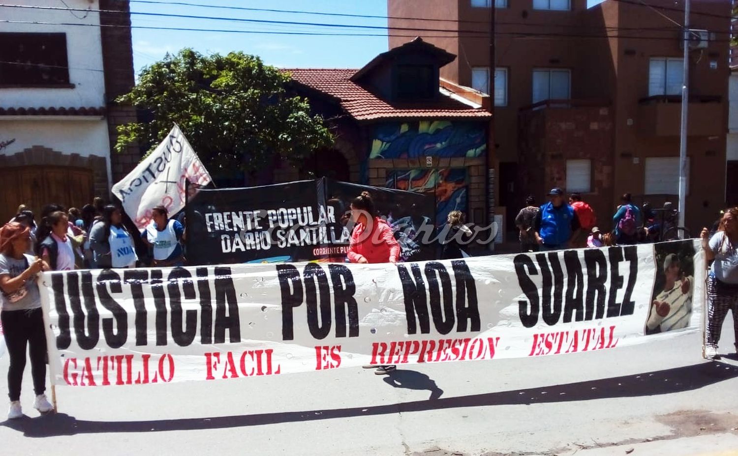 Familiares y amigos piden justicia en la puerta del Tribunal