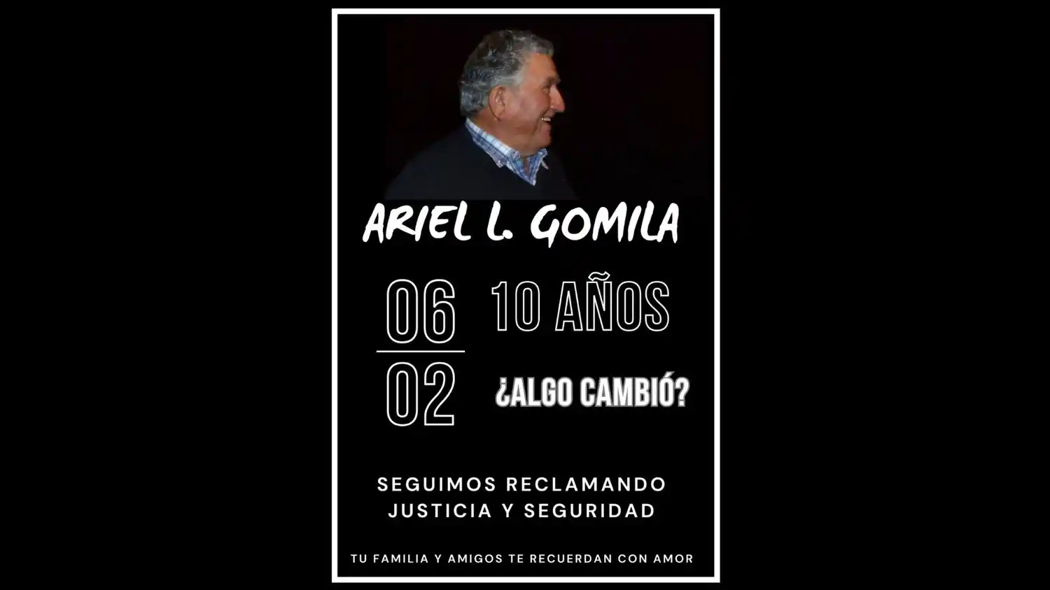 Ariel Gomila 10 años