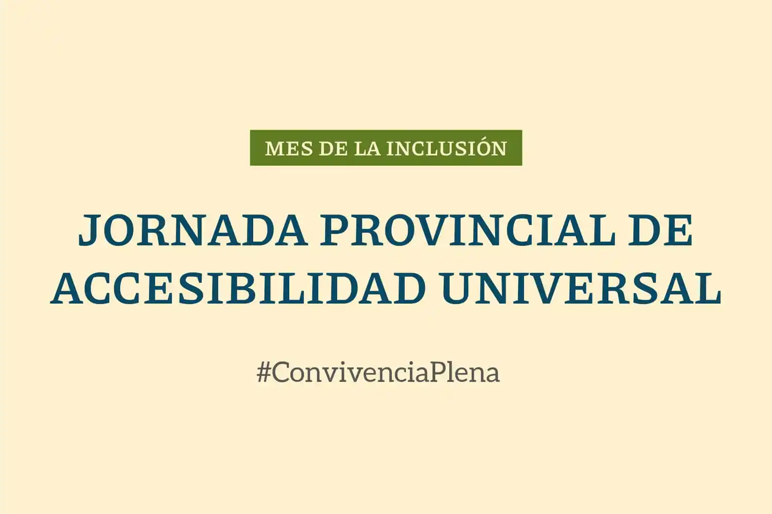 El Iprodi realizará la jornada provincial de la accesibilidad universal