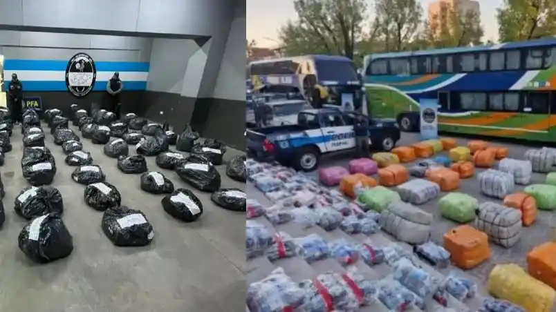 PFA frenó maniobras con mercadería trucha valuada en cifras impactantes