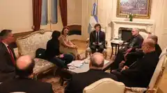 Obispos le expresaron a Milei su preocupación por la crisis económica