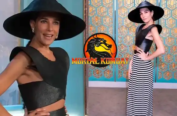 ¿Juanita Viale al Mortal Kombat?: explotaron los memes tras el look que lució la conductora