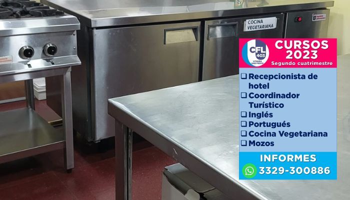 El centro de formación laboral 403 abrió la inscripción para cursar en agosto