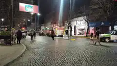 La rotura de un caño de gas en una obra del Banco Provincia generó preocupación en la zona