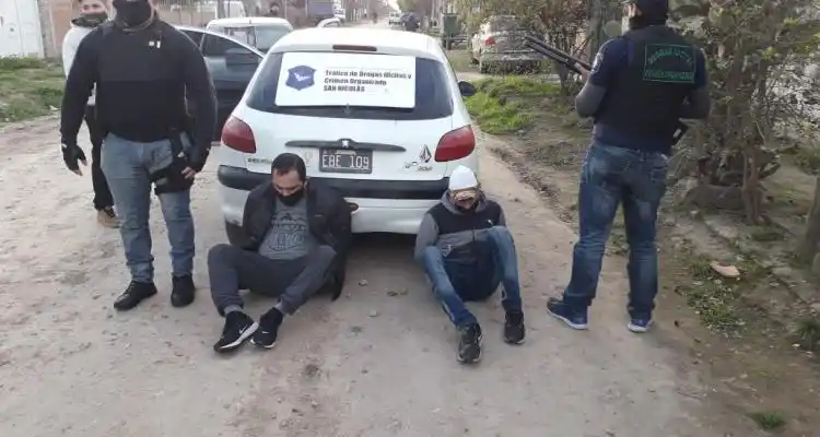 Detienen a un exefectivo de Prefectura que hacía “delivery de cocaína”