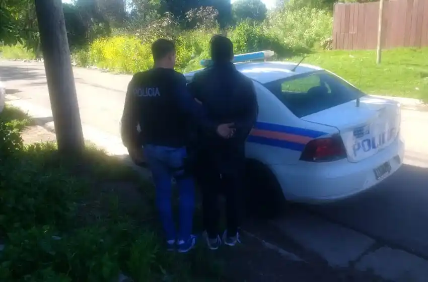 Cayó un joven acusado de robar un televisor y un secador de pelos