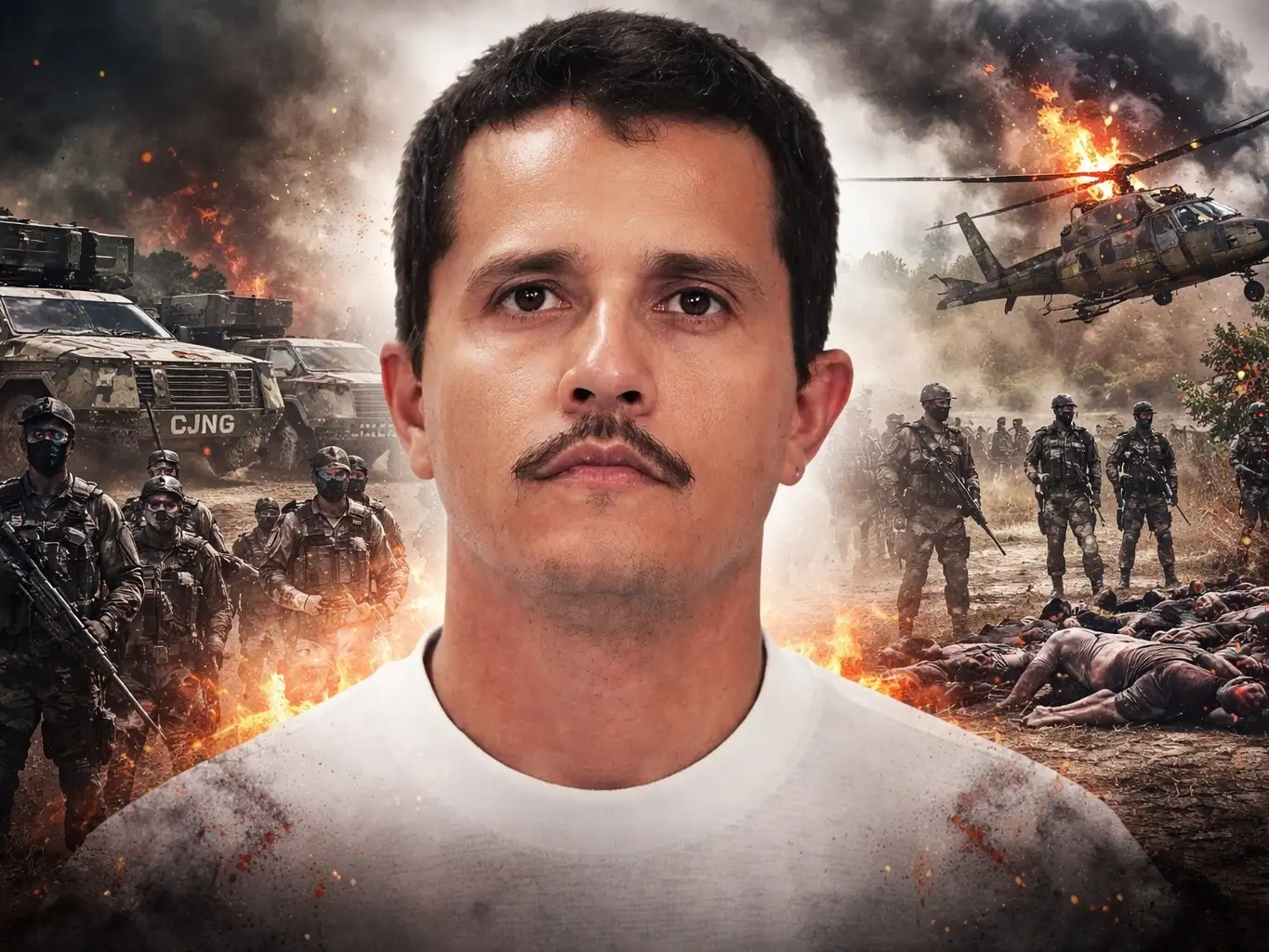 Emboscadas, ataques coordinados y expansión del tráfico de drogas: los episodios que convirtieron a "El Mencho" en uno de los narcos más buscados del mundo.