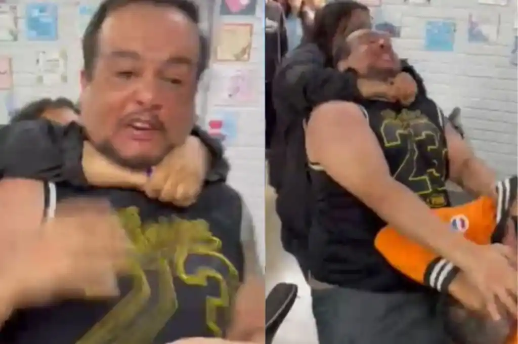 Brutal golpiza a un profesor