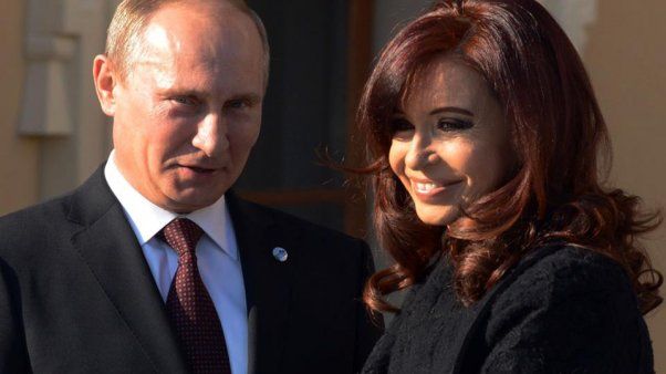 Cristina recibe a Putin para reafirmar lazos comerciales