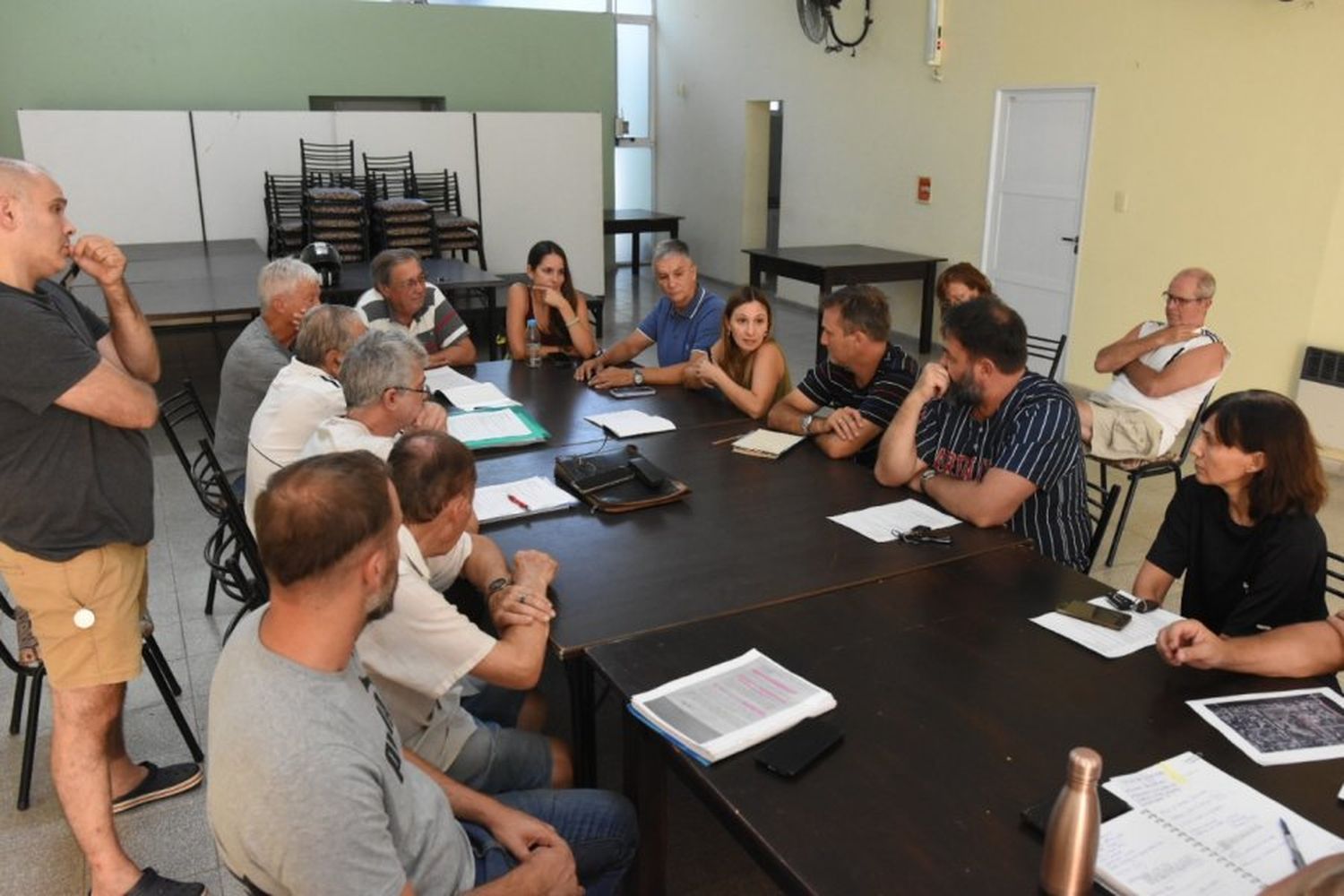 Jornada de trabajo con las vecinales de Villa Los Álamos y Aero Club  para dialogar y escuchar sus inquietudes, propuestas y proyectos. 