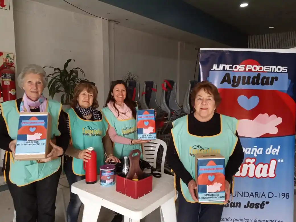 En la Campaña del Pañal hay puntos fijos y alcancías por los barrios