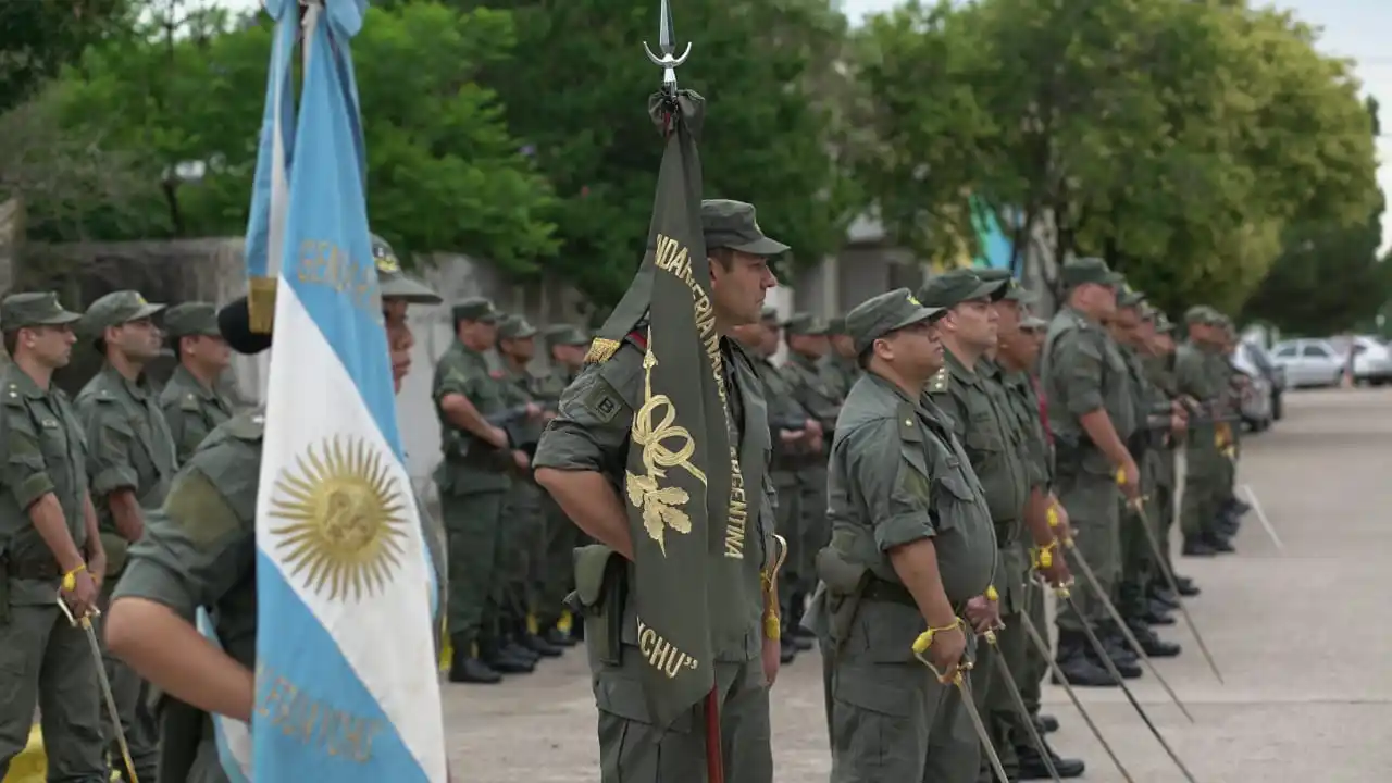 Ariel Paniagua asumió al  frente del Escuadrón 56 de Gendarmería Nacional