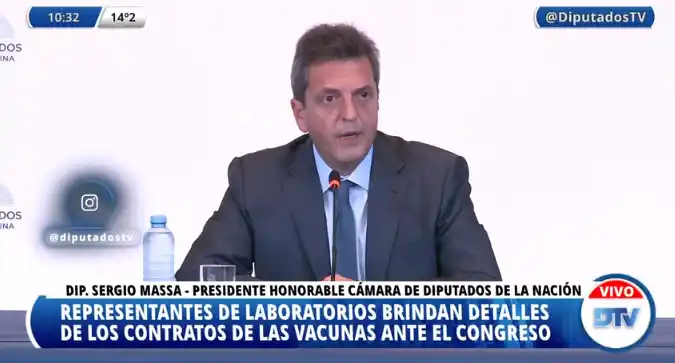 EN VIVO | Laboratorios darán explicaciones en Diputados por los contratos de vacunas