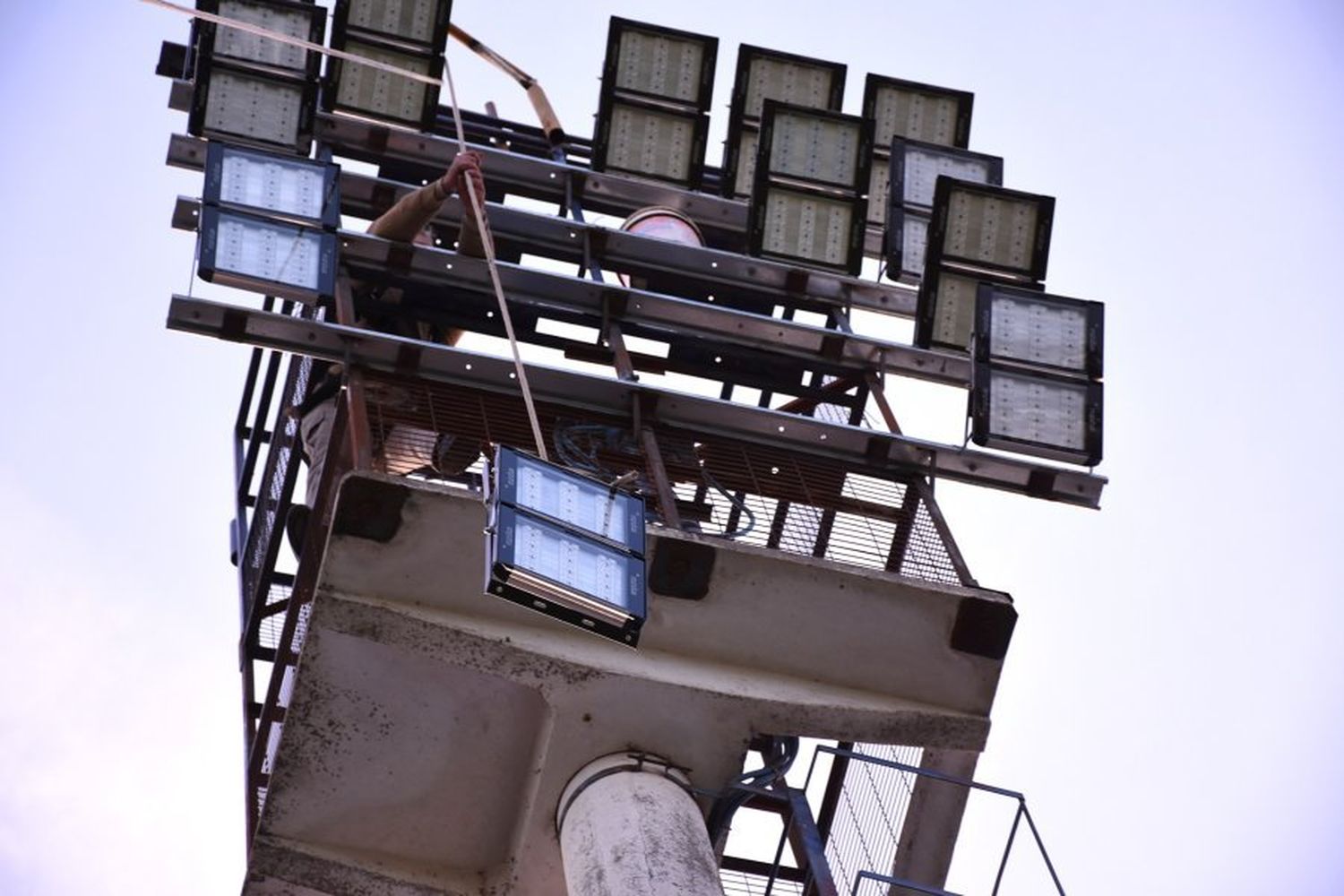 Siguen las obras en Sportivo Ben Hur