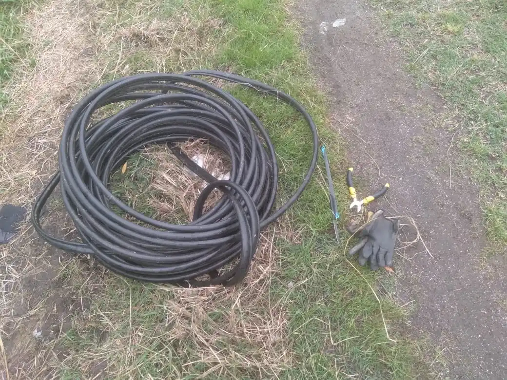 El robo de cables se volvió un negocio lucrativo.