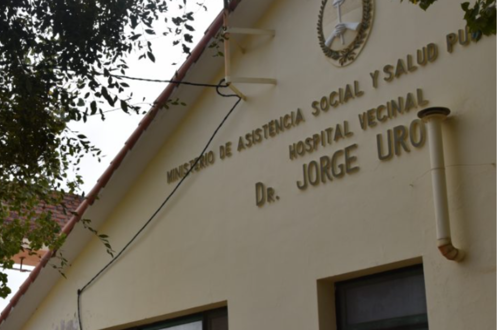 "Jorge Uro" el hospital de la ciudad fronteriza.