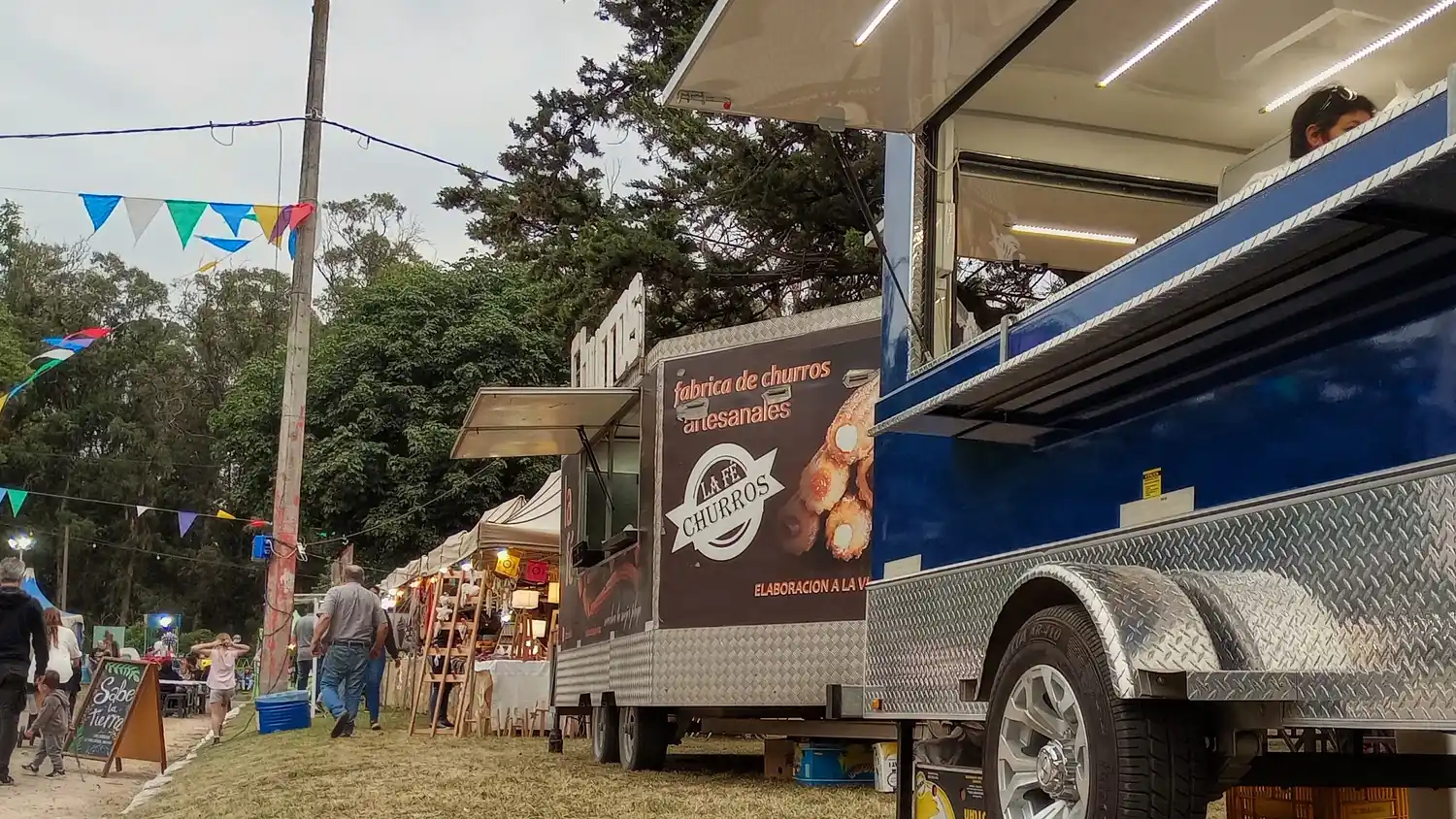 En el Parque. Se instalarán vehículos gastronómicos