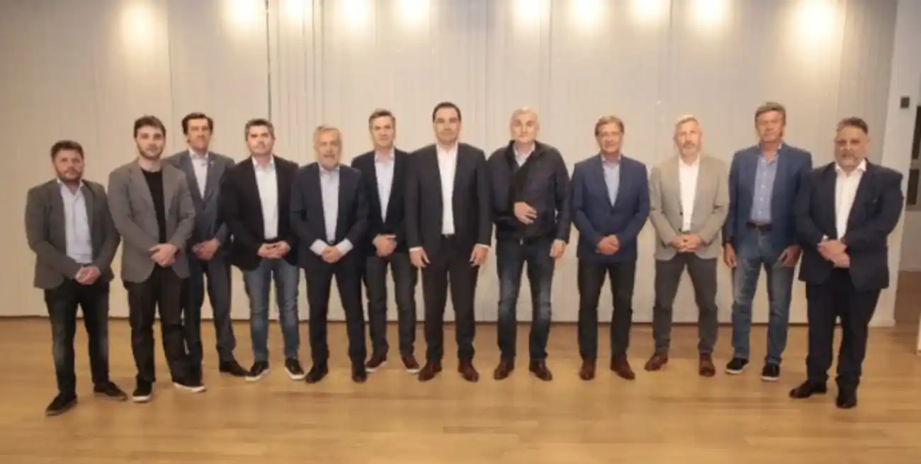 Juan Cruz Cándido fue el representante de Pullaro, que está de viaje político en Estados Unidos, en la reunión de gobernadores de Juntos por el Cambio. Foto: Gentileza