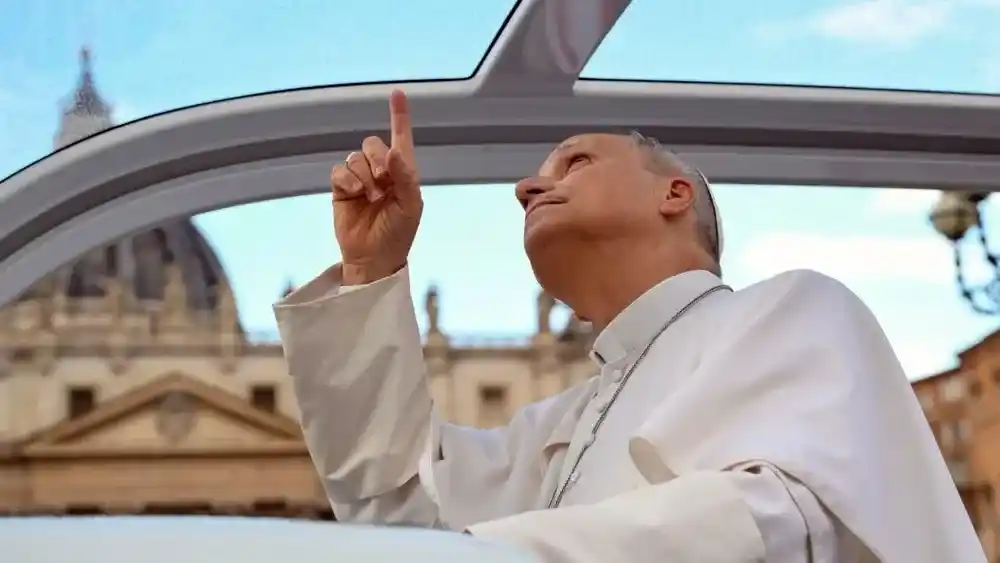 El papa León XIV en el Vaticano.
