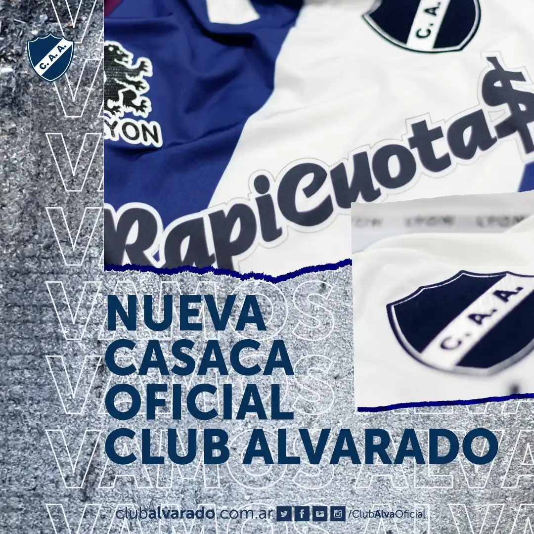 Alvarado estrena nueva camiseta en plena cuarentena